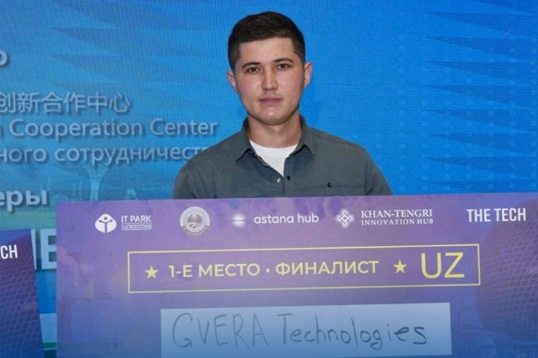 WIUT Student Wins First Place at SCO Youth Innovation and Entrepreneurship Competition